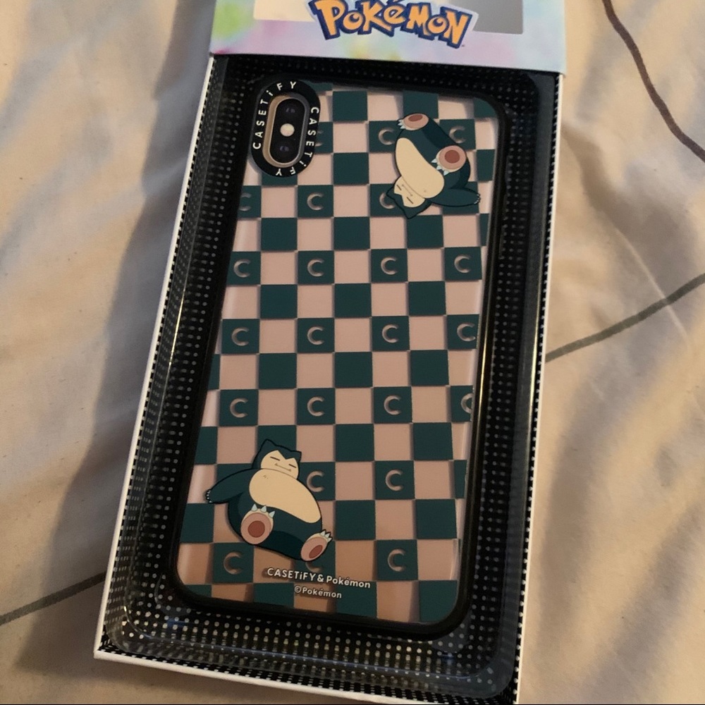NEW Casetify X Pokémon iPhone XS Max Case Snorlax - Picture 3 of 5